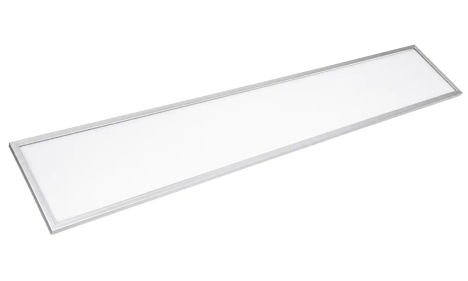 Detail opálového krytu LED panelu ECO 1200x300mm — rovnoměrná distribuce světla bez oslnění